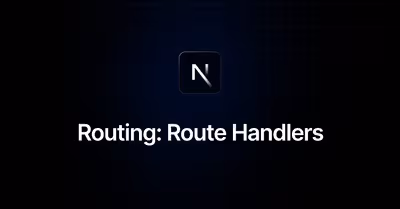 Routing: Route Handlers | Next.js